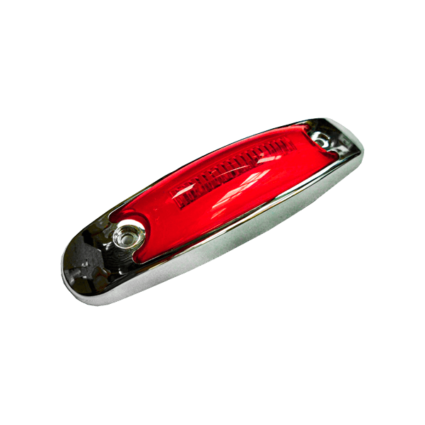 Faro lateral cromado 24 led